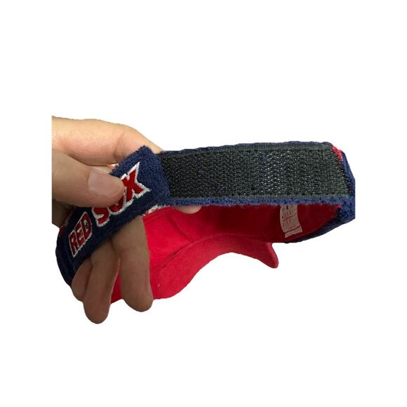 VINTAGE BOSTON RED SOX American Needle Quality Headgear Terry Cloth Sun Visor - Picture 7 of 7